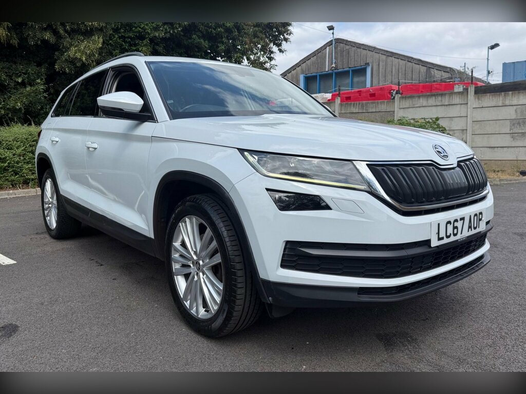 Skoda Kodiaq 1.4 Tsi Act Se L Dsg Euro 6 Ss 7 Seat White