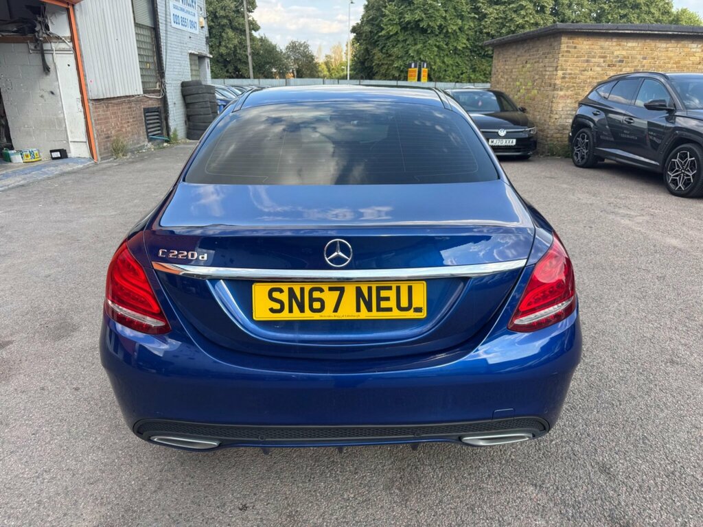 Mercedes-Benz C Class 2.1 C220d Amg Line G-tronic Euro 6 Ss Blue #5