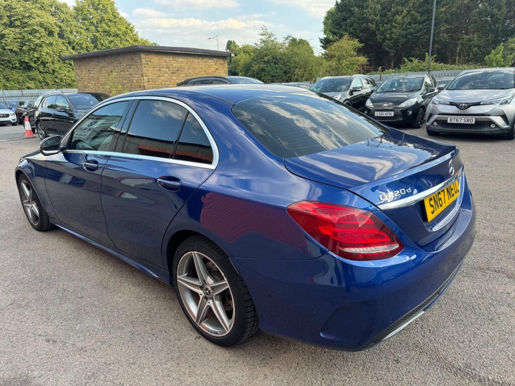 Mercedes-Benz C Class 2.1 C220d Amg Line G-tronic Euro 6 Ss Blue #4
