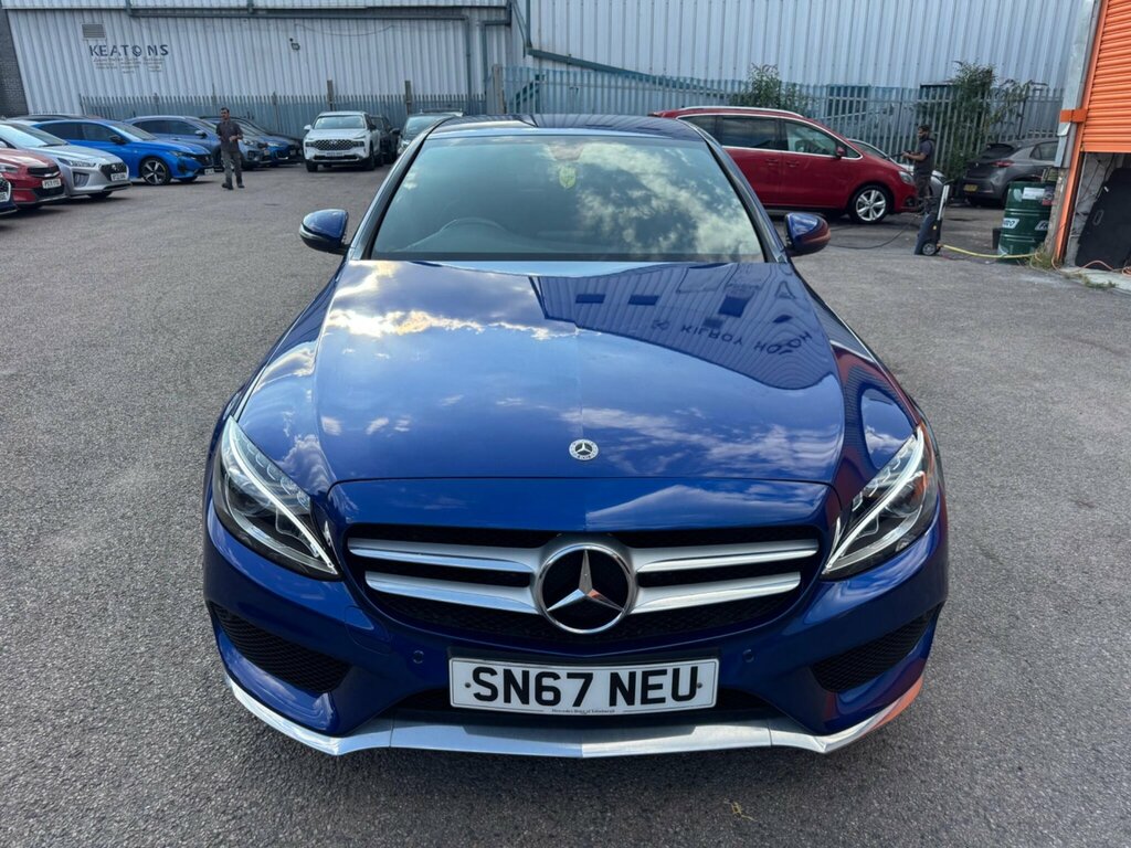 Mercedes-Benz C Class 2.1 C220d Amg Line G-tronic Euro 6 Ss Blue #6