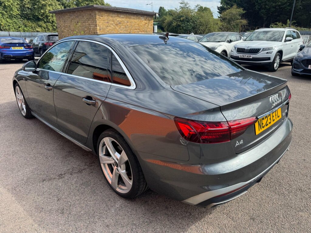 Audi A4 2.0 Tfsi 35 S Line S Tronic Euro 6 Ss NC23ETL Grey #3
