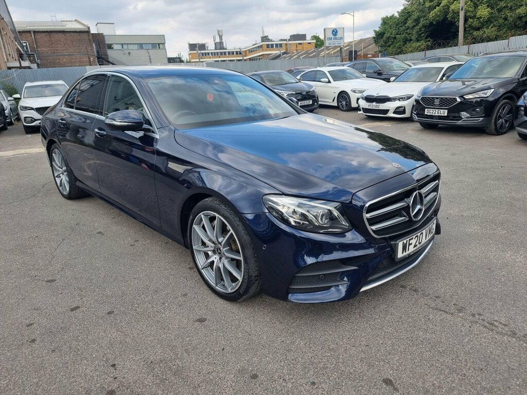 Mercedes-Benz E Class 2.0 E220d Amg Line Edition Premium G-tronic Eur Blue