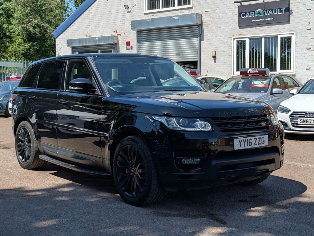 Land Rover Range Rover Sport 3.0 Sd V6 Hse 4Wd Euro 6 Ss Black #4