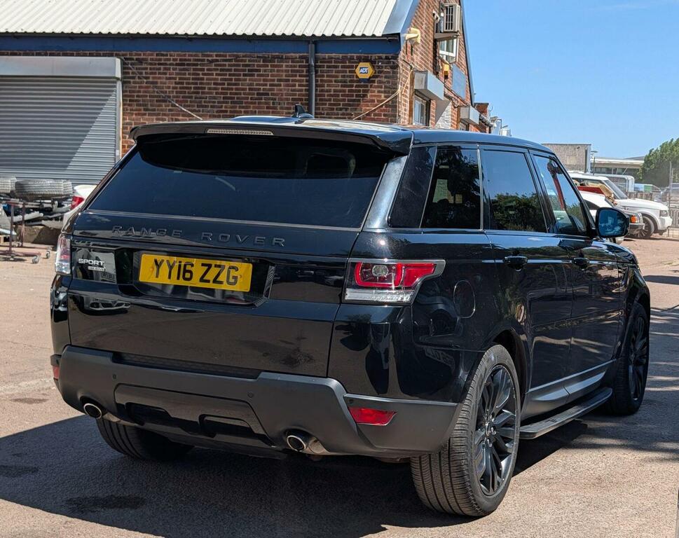 Land Rover Range Rover Sport 3.0 Sd V6 Hse 4Wd Euro 6 Ss Black #6