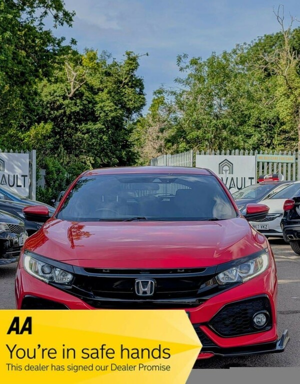 Honda Civic 1.6 I-dtec Sr Euro 6 Ss Red #2