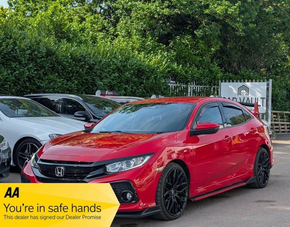 Honda Civic 1.6 I-dtec Sr Euro 6 Ss Red