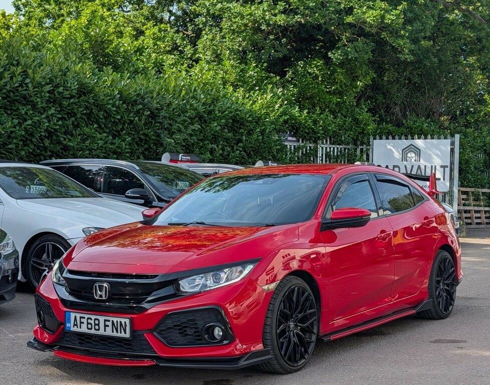 Honda Civic 1.6 I-dtec Sr Euro 6 Ss Red #4