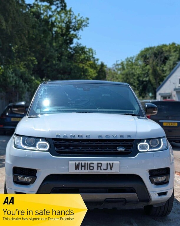 Land Rover Range Rover Sport 3.0 Sd V6 Hse Dynamic 4Wd Euro 6 Ss White #2