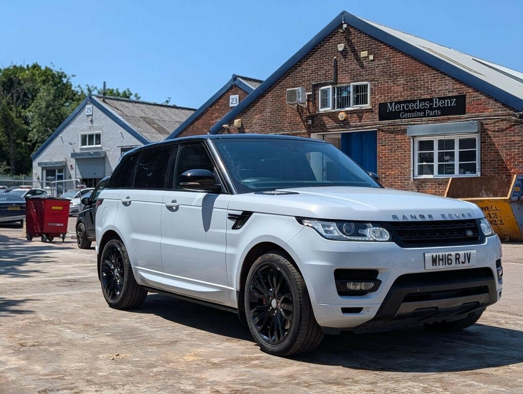Land Rover Range Rover Sport 3.0 Sd V6 Hse Dynamic 4Wd Euro 6 Ss White #3