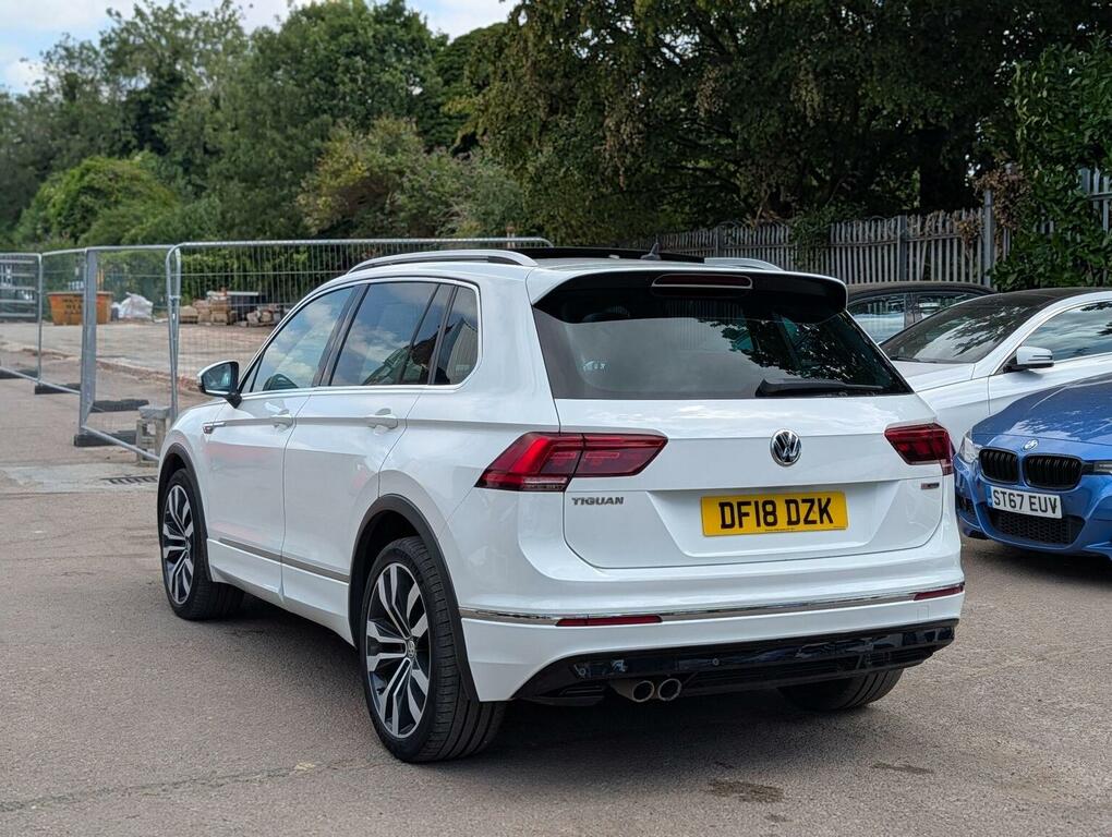 Volkswagen Tiguan Suv 2.0 Tdi R-line Dsg 4Motion Euro 6 Ss 2 DF18DZK White #6