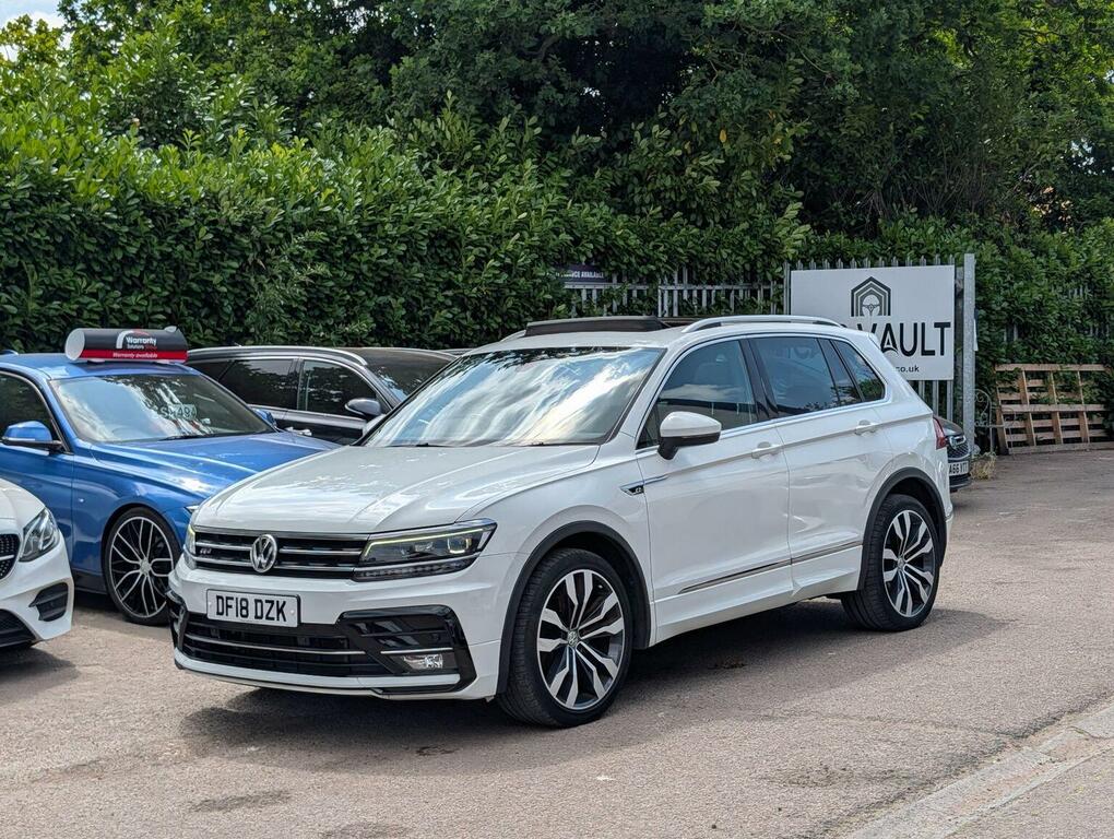 Volkswagen Tiguan Suv 2.0 Tdi R-line Dsg 4Motion Euro 6 Ss 2 DF18DZK White #4