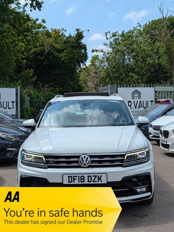 Volkswagen Tiguan Suv 2.0 Tdi R-line Dsg 4Motion Euro 6 Ss 2 DF18DZK White #3