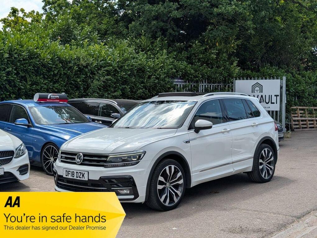 Volkswagen Tiguan Suv 2.0 Tdi R-line Dsg 4Motion Euro 6 Ss 2 White