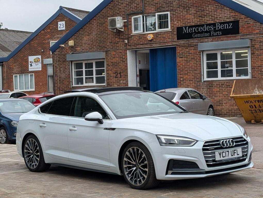 Audi A5 2.0 Tdi S Line Sportback S Tronic Quattro Euro 6 White #4