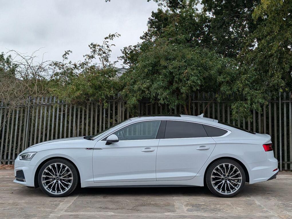 Audi A5 2.0 Tdi S Line Sportback S Tronic Quattro Euro 6 White #5