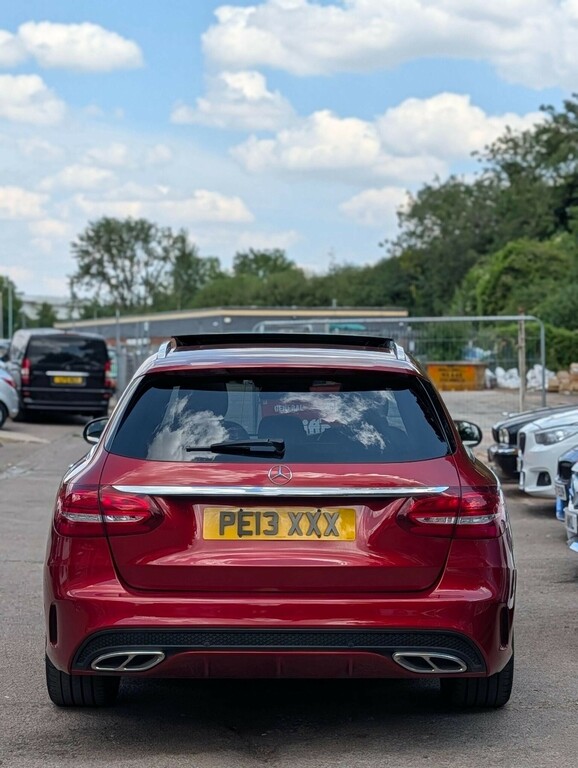 Mercedes-Benz C Class 2.1 C220 Bluetec Amg Line G-tronic Euro 6 Ss 5 Red #5