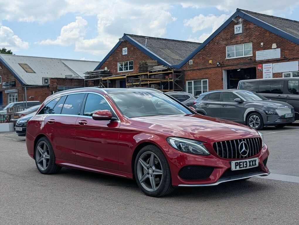 Mercedes-Benz C Class 2.1 C220 Bluetec Amg Line G-tronic Euro 6 Ss 5 Red #2