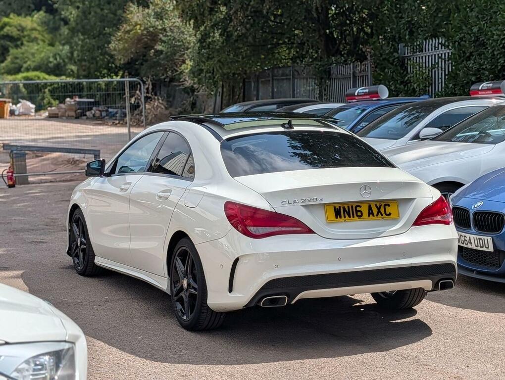 Mercedes-Benz CLA Class 2.1 Cla220d Amg Sport Coupe 7G-dct Euro 6 Ss White #4