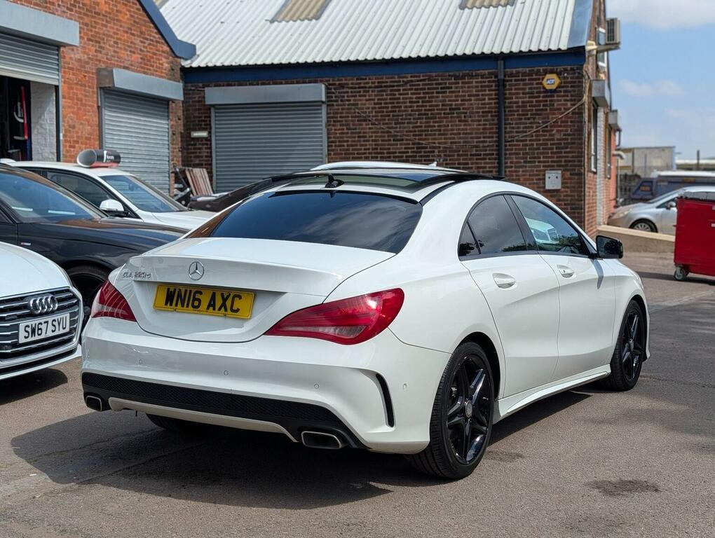Mercedes-Benz CLA Class 2.1 Cla220d Amg Sport Coupe 7G-dct Euro 6 Ss White #5