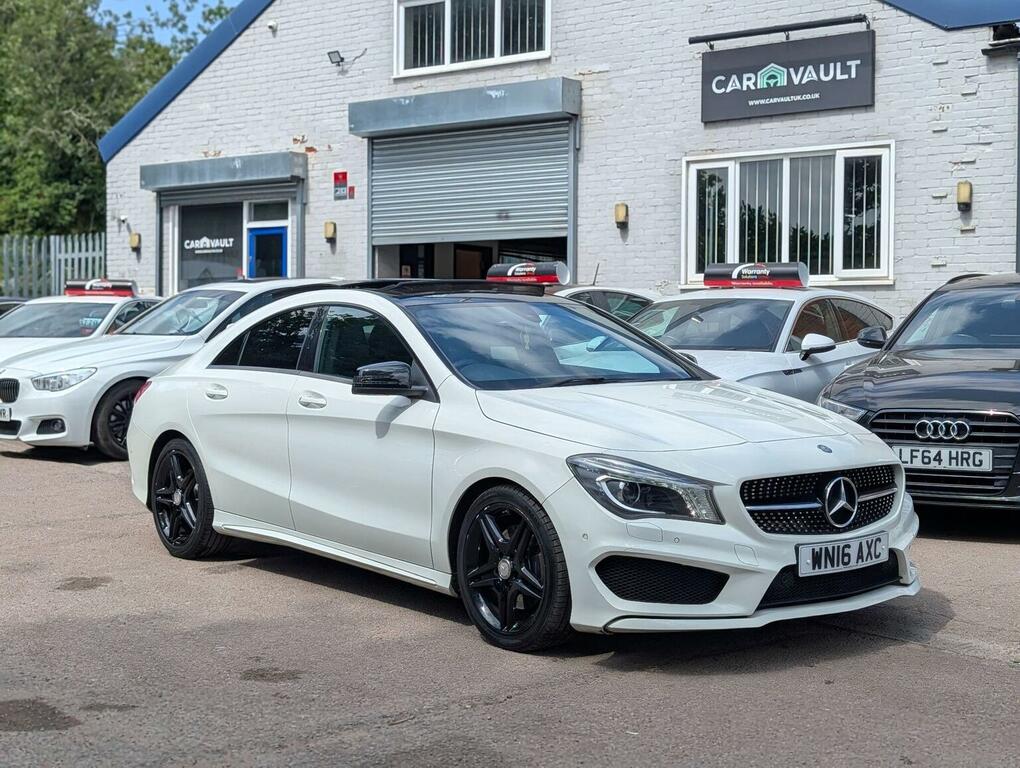 Mercedes-Benz CLA Class 2.1 Cla220d Amg Sport Coupe 7G-dct Euro 6 Ss White #2