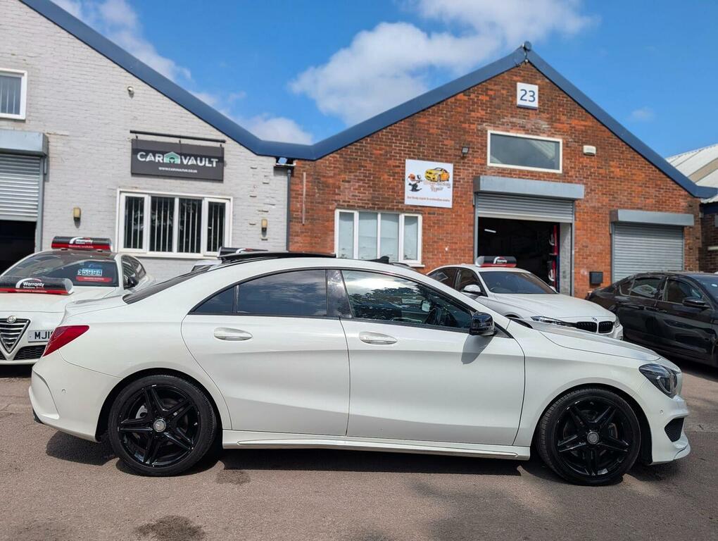 Mercedes-Benz CLA Class 2.1 Cla220d Amg Sport Coupe 7G-dct Euro 6 Ss White #6