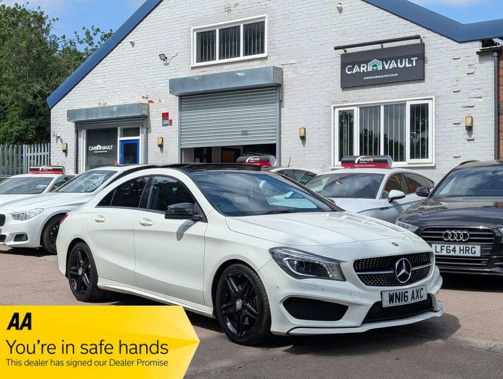 Mercedes-Benz CLA Class 2.1 Cla220d Amg Sport Coupe 7G-dct Euro 6 Ss White