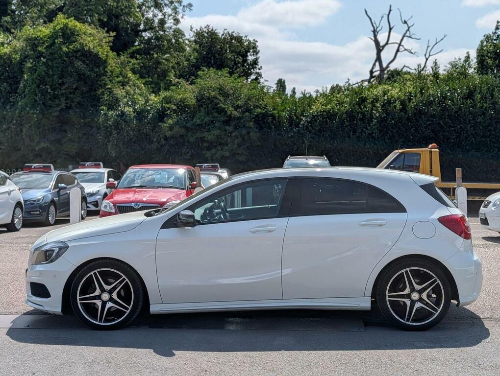 Mercedes-Benz A Class 1.6 A200 Amg Night Edition 7G-dct Euro 6 Ss White #6