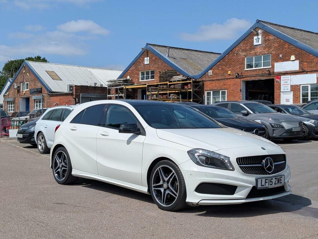 Mercedes-Benz A Class 1.6 A200 Amg Night Edition 7G-dct Euro 6 Ss White #5