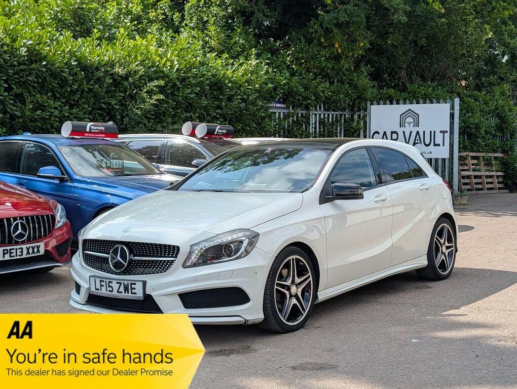 Mercedes-Benz A Class 1.6 A200 Amg Night Edition 7G-dct Euro 6 Ss White #2