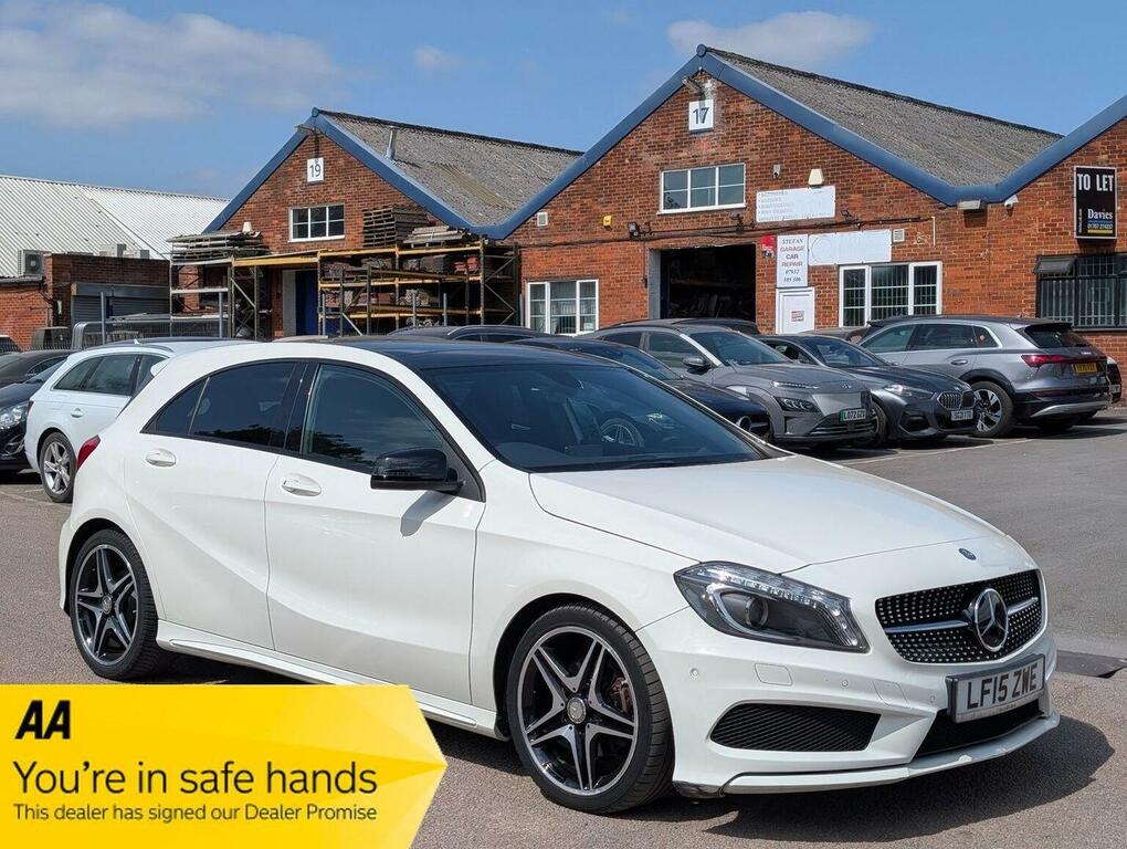 Mercedes-Benz A Class 1.6 A200 Amg Night Edition 7G-dct Euro 6 Ss White