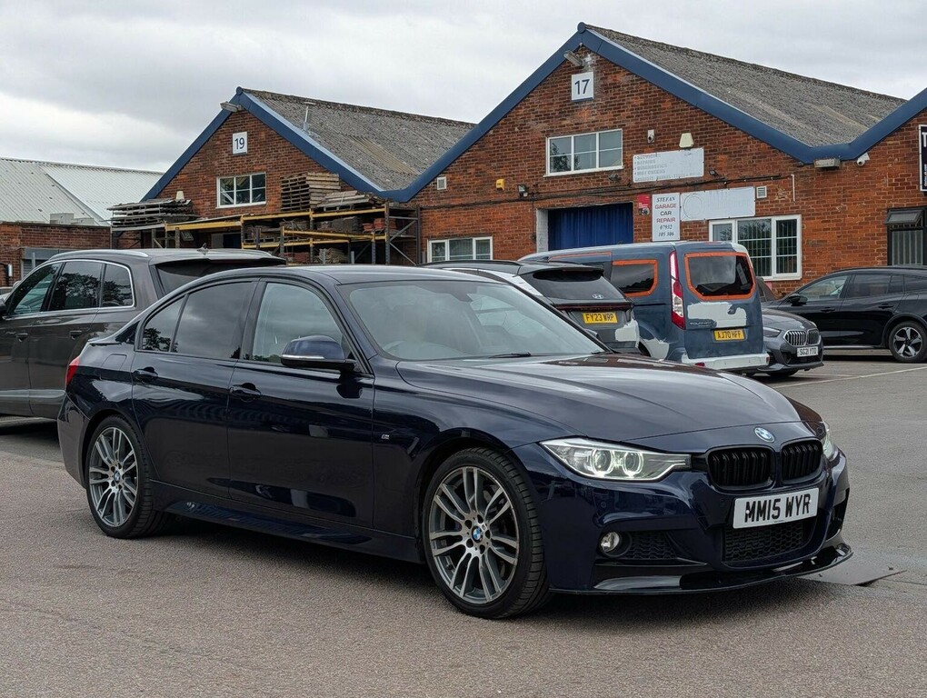 BMW 3 Series 3.0 330D Blueperformance M Sport Euro 6 Ss Blue #4