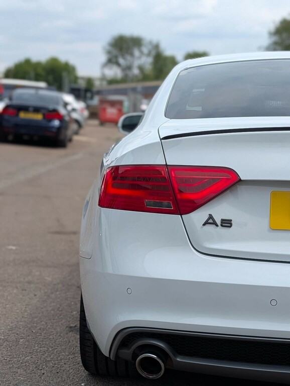 Audi A5 2.0 Tdi Black Edition Sportback Multitronic Euro 5 White #15