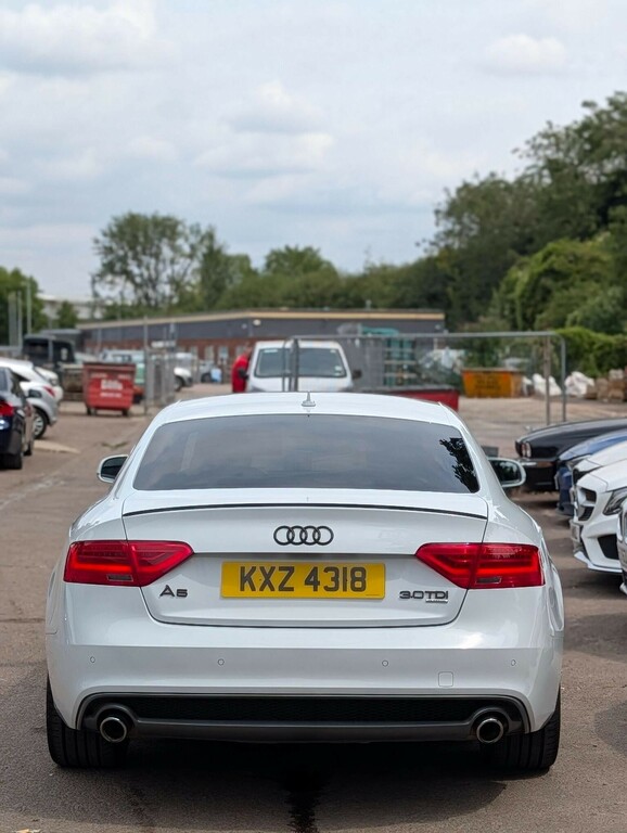 Audi A5 2.0 Tdi Black Edition Sportback Multitronic Euro 5 White #7