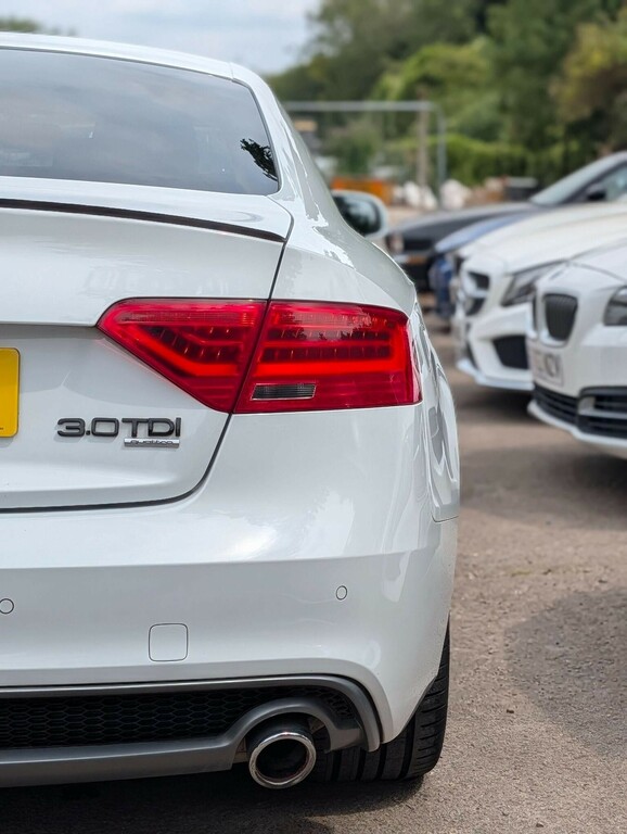 Audi A5 2.0 Tdi Black Edition Sportback Multitronic Euro 5 White #16