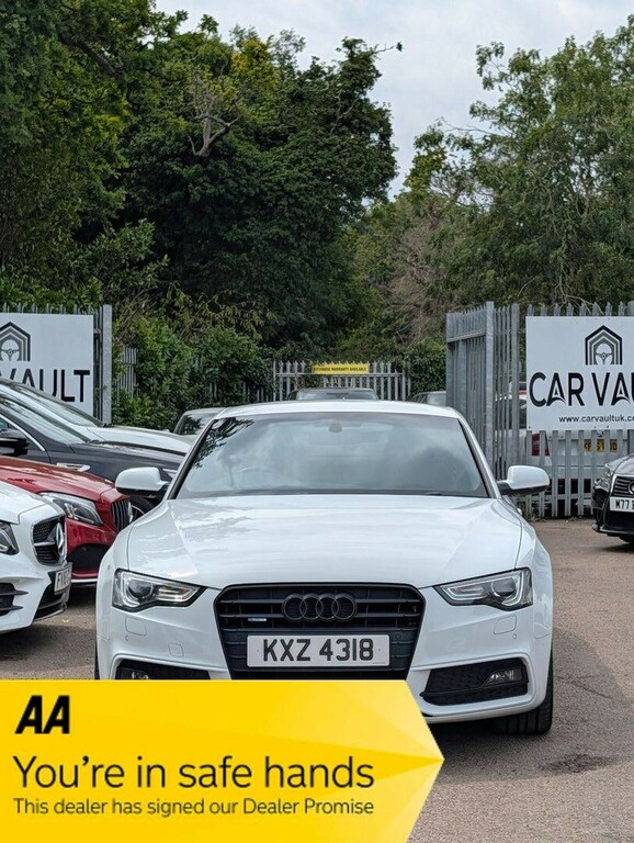 Audi A5 3.0 Tdi V6 Black Edition S Tronic Quattro Euro 5 White #2