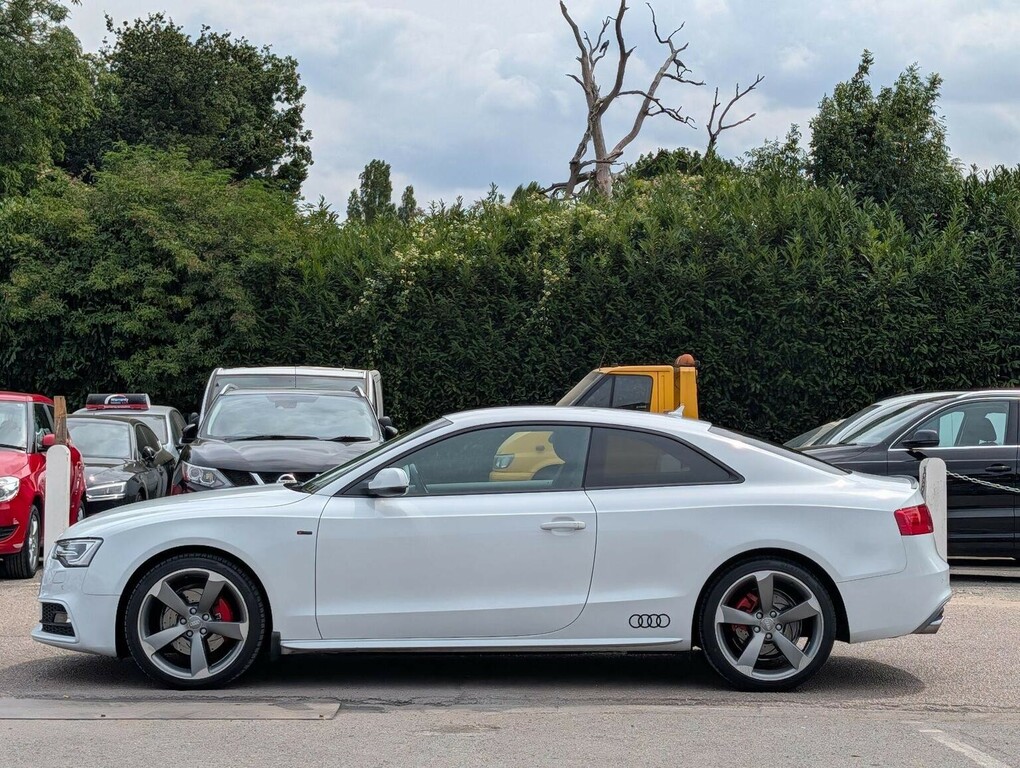 Audi A5 3.0 Tdi V6 Black Edition S Tronic Quattro Euro 5 White #5
