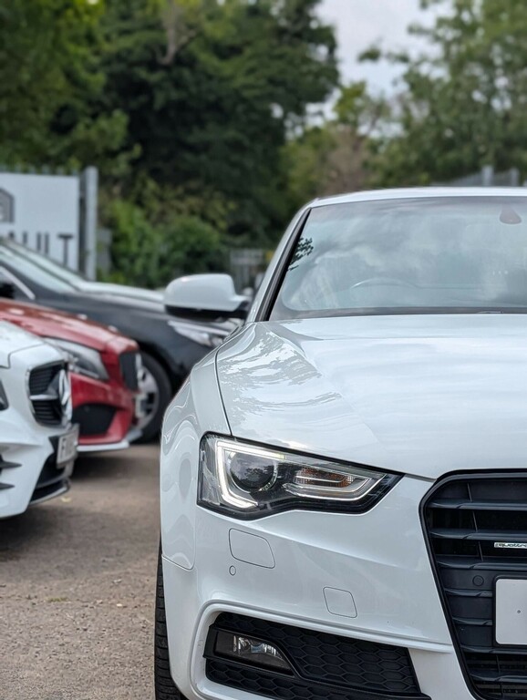Audi A5 2.0 Tdi Black Edition Sportback Multitronic Euro 5 White #11