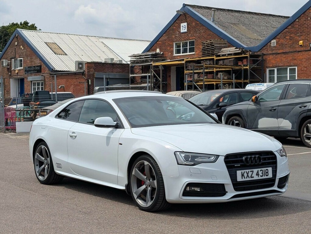 Audi A5 3.0 Tdi V6 Black Edition S Tronic Quattro Euro 5 White #4