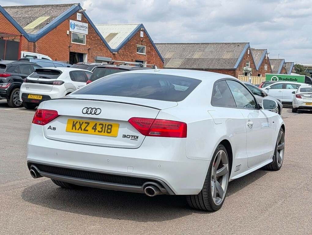Audi A5 2.0 Tdi Black Edition Sportback Multitronic Euro 5 White #8