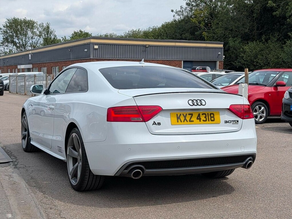 Audi A5 3.0 Tdi V6 Black Edition S Tronic Quattro Euro 5 White #6