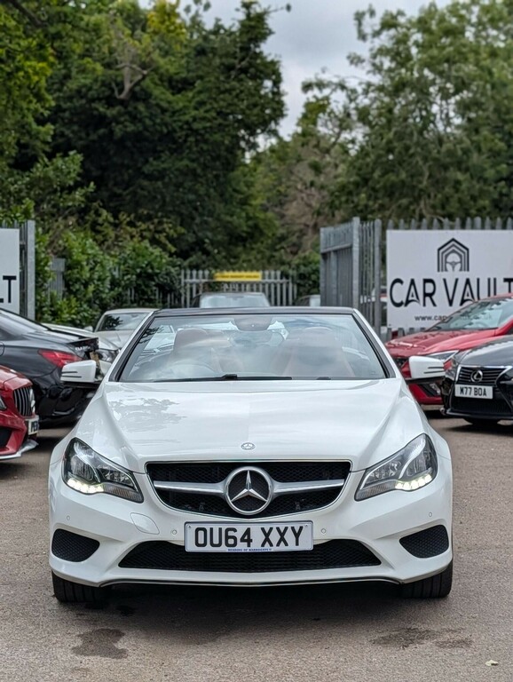 Mercedes-Benz E Class 2.1 E220 Cdi Se Cabriolet G-tronic Euro 5 Ss 2 White #3