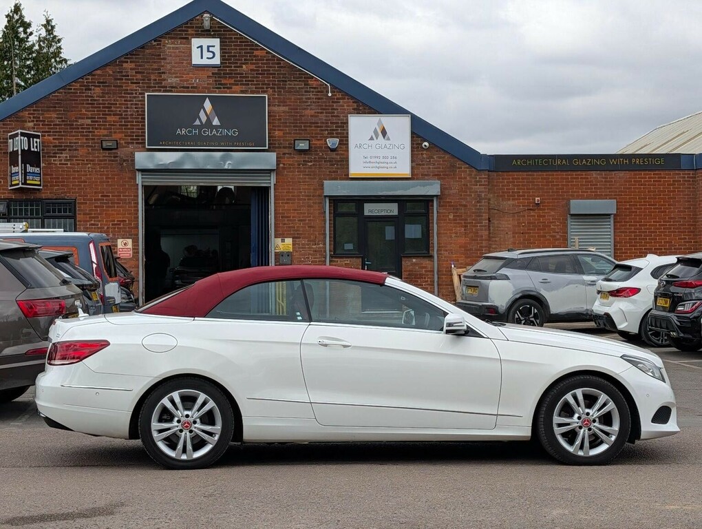 Mercedes-Benz E Class 2.1 E220 Cdi Se Cabriolet G-tronic Euro 5 Ss 2 White #6