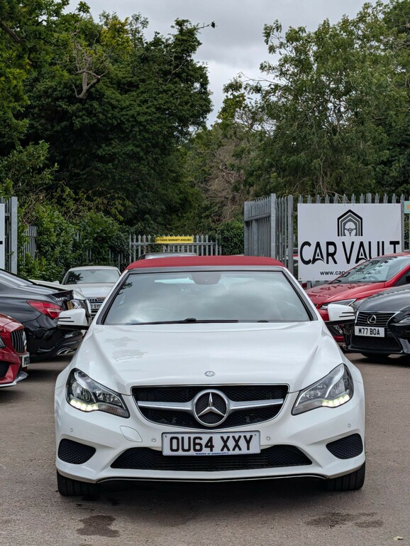 Mercedes-Benz E Class 2.1 E220 Cdi Se Cabriolet G-tronic Euro 5 Ss 2 White #2