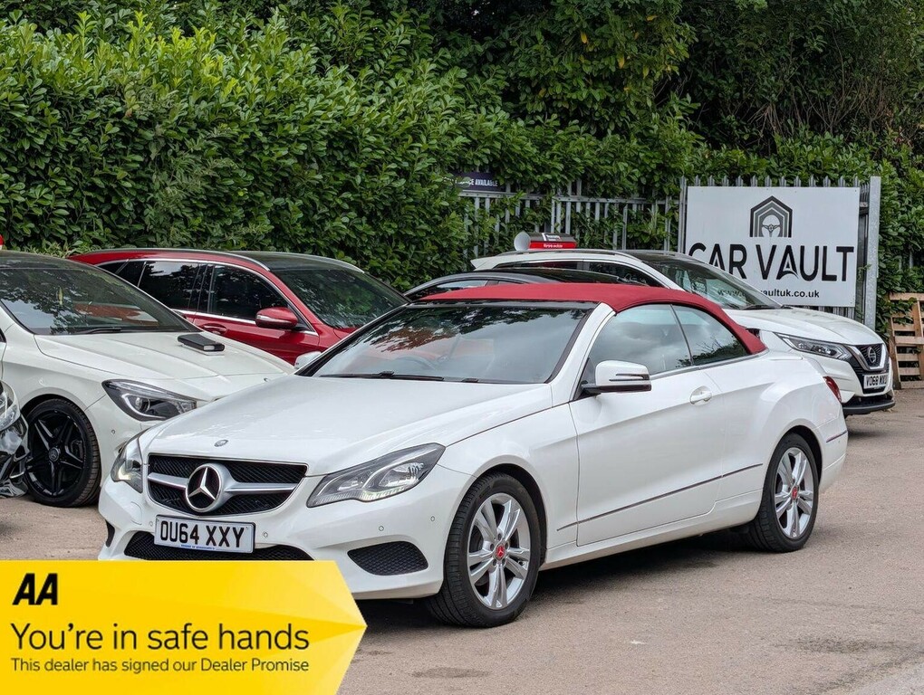 Mercedes-Benz E Class 2.1 E220 Cdi Se Cabriolet G-tronic Euro 5 Ss 2 White