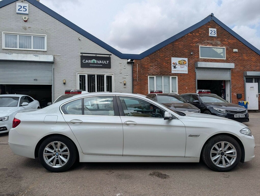 BMW 5 Series 2.0 520D Se Euro 6 Ss White #5