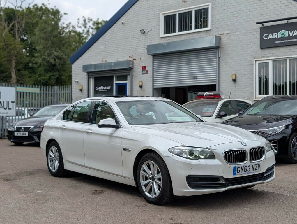 BMW 5 Series 2.0 520D Se Euro 6 Ss White #4