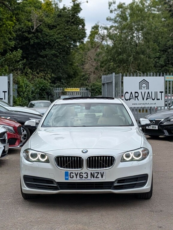 BMW 5 Series 2.0 520D Se Euro 6 Ss White #3