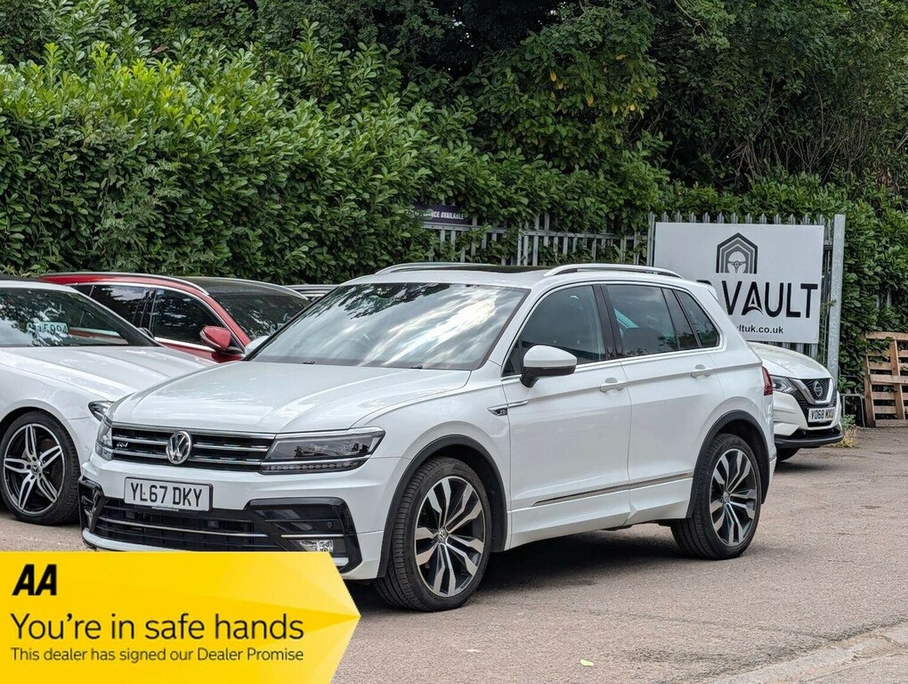 Volkswagen Tiguan Suv 2.0 Tdi R-line Dsg 4Motion Euro 6 Ss 2 White
