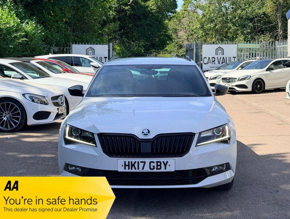 Skoda Superb 2.0 Tsi Sportline Dsg 4Wd Euro 6 Ss White #3