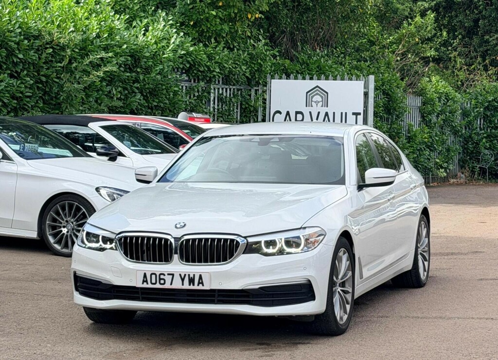 BMW 5 Series 3.0 530D Se Euro 6 Ss White #4